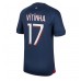 Billige Paris Saint-Germain Vitinha Ferreira #17 Hjemmebane Fodboldtrøjer 2023-24 Kortærmet